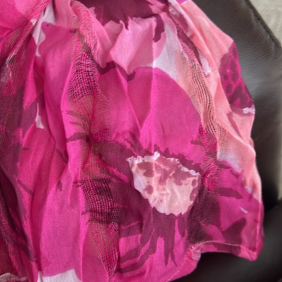 Talbots Valentine inspired cotton scarf - Picture 2 of 6